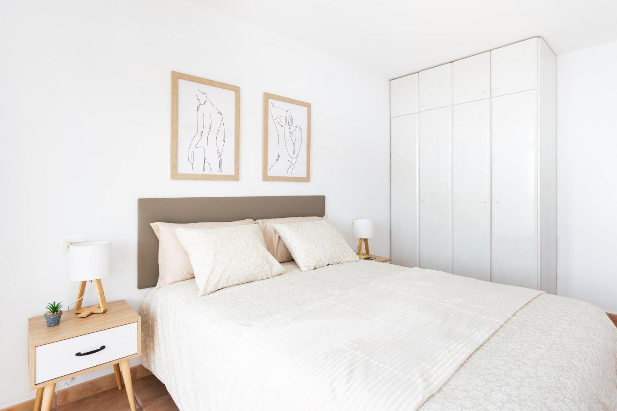 Frontline Duplex Las Arenitas With Pool กันเดลาเรีย ภายนอก รูปภาพ
