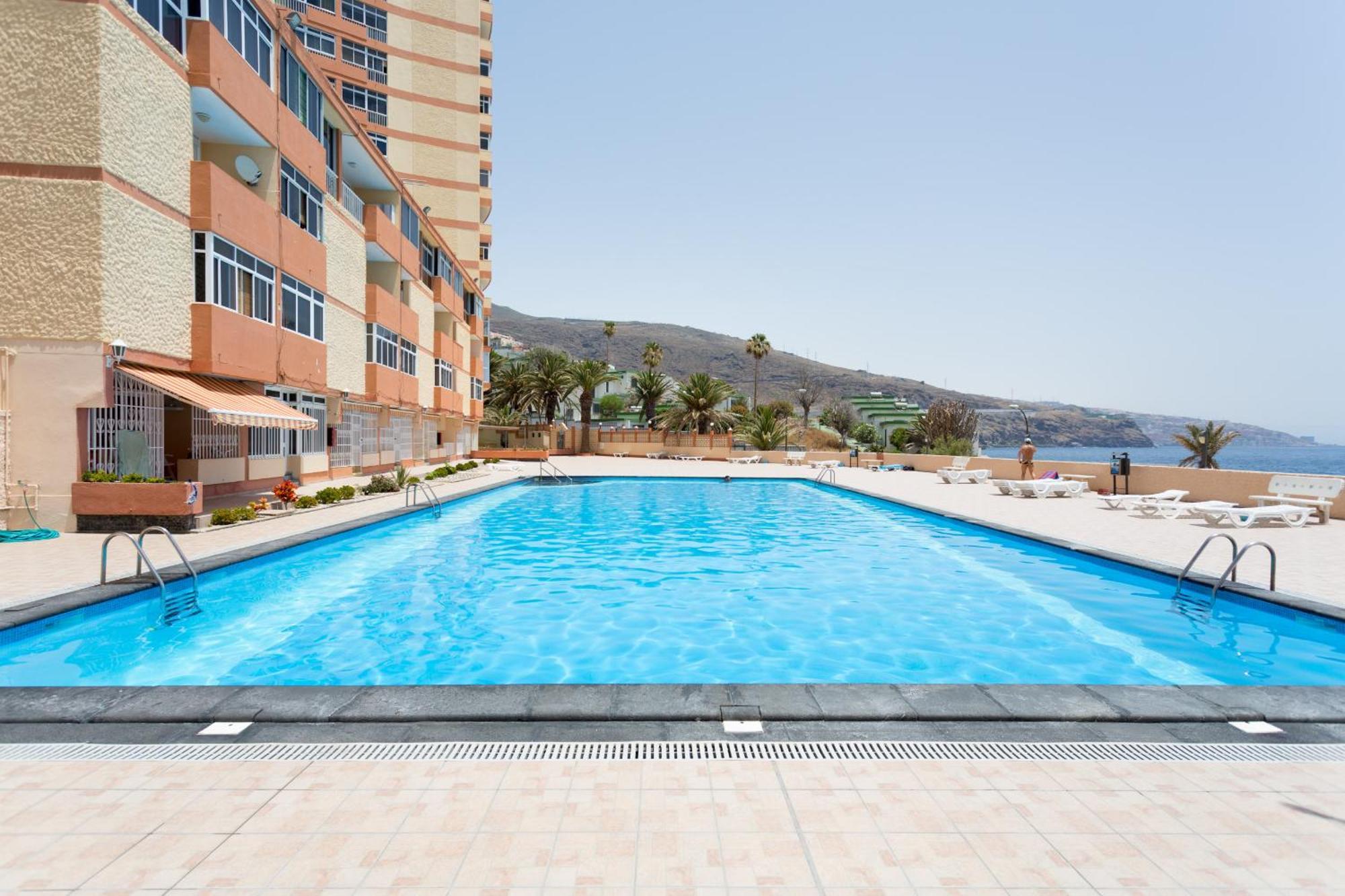 Frontline Duplex Las Arenitas With Pool กันเดลาเรีย ภายนอก รูปภาพ